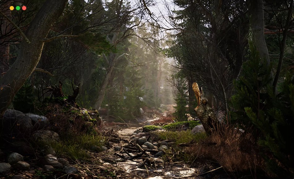 Unity场景 – 写实风景山谷森林 Real Landscapes – Valley Forest