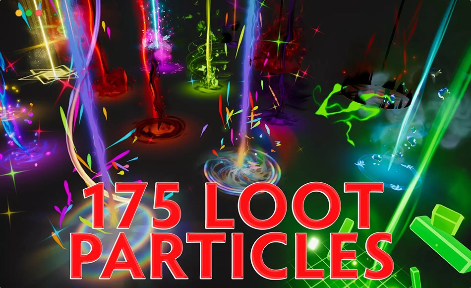 Unity特效 – 战利品发光特效 Ultimate Loot VFX Pack