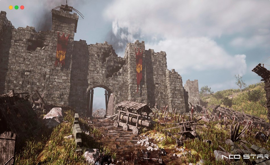 【UE5】围城遗迹 The Siege Remains: Aftermath of a Medieval Battle