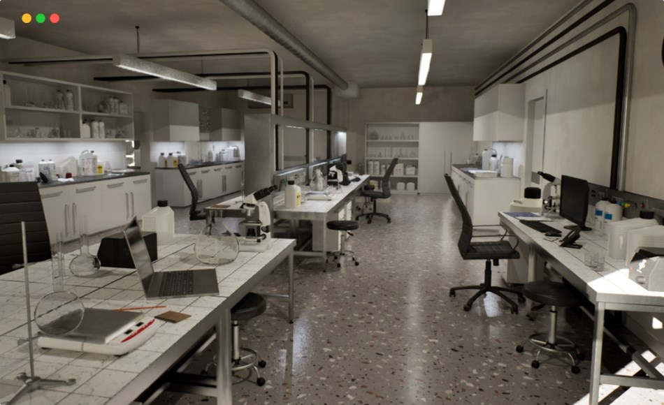 【UE5】实验室环境 Laboratory Environment ( Lab Labs Laboratories Chemistry Science )