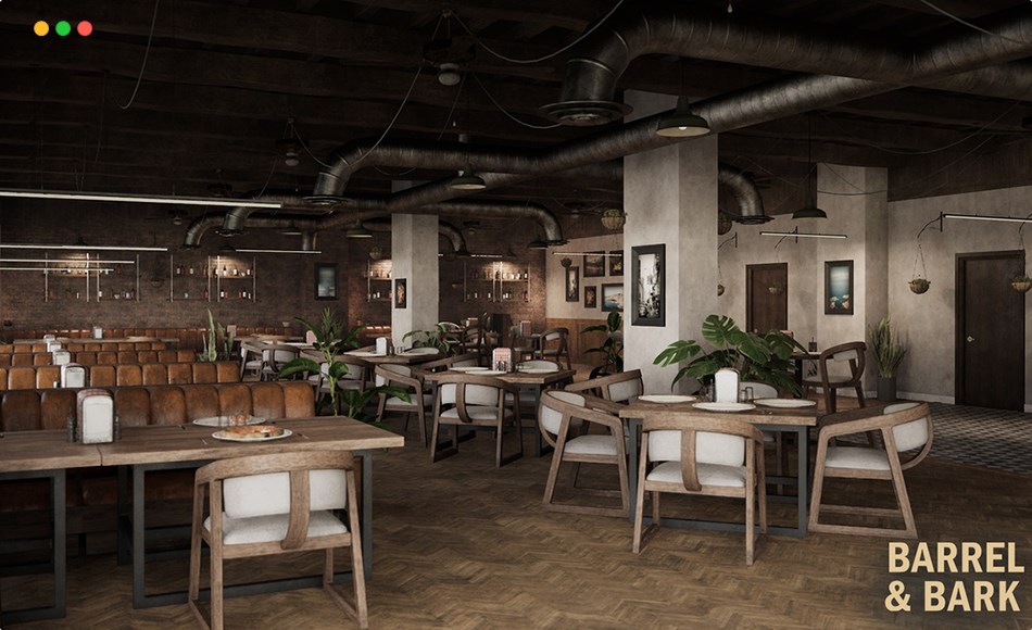 【UE5】披萨餐厅环境 Pizza Restaurant Environment