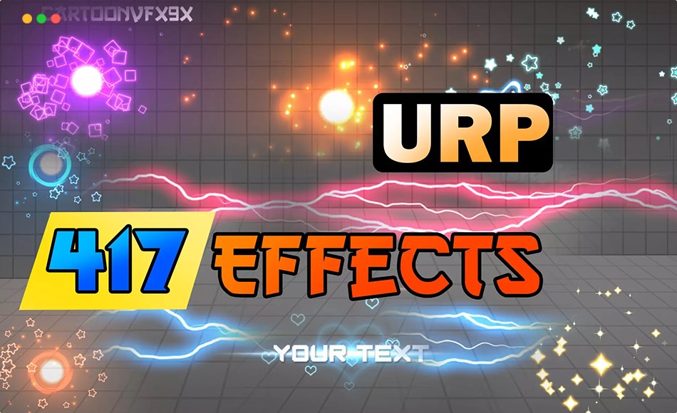Unity特效 – 游戏特效合集 Puzzle Game Effect Collection – URP