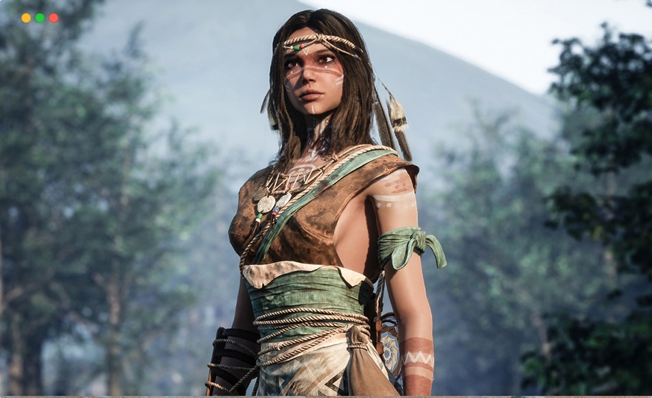 【UE5】美国土著居民 Natta