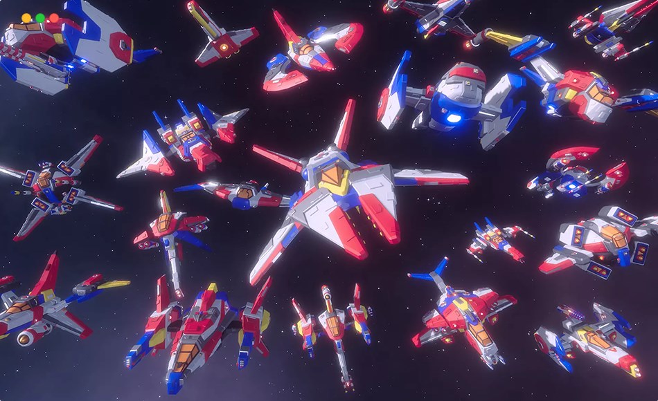 Unity插件 – 模块化太空战斗机 Modular Space Fighter PBR
