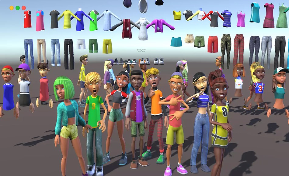 Unity角色 – 卡通青年角色 Toon teens