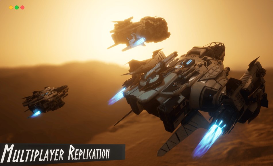 【UE5】太空飞船系统 Ultimate Spaceship System: Space Shooter Template (Spaceship, Spaceship System)