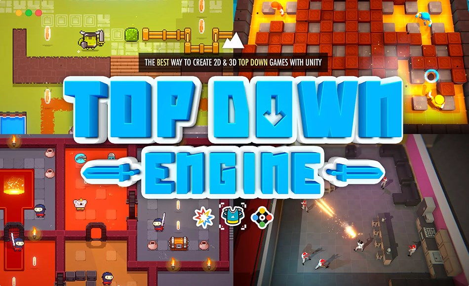 【更新】Unity插件 – 全流程游戏开发引擎插件 TopDown Engine