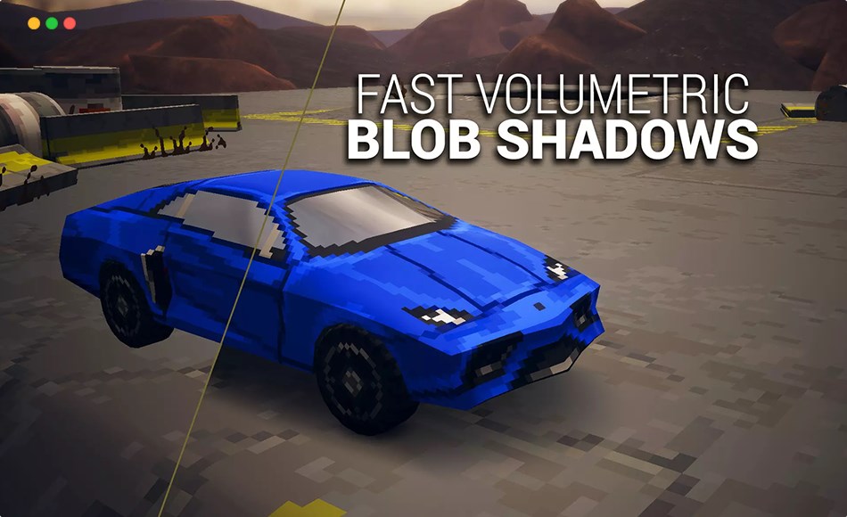 Unity材质 – Blob 阴影材质 Fast Volumetric Blob Shadows