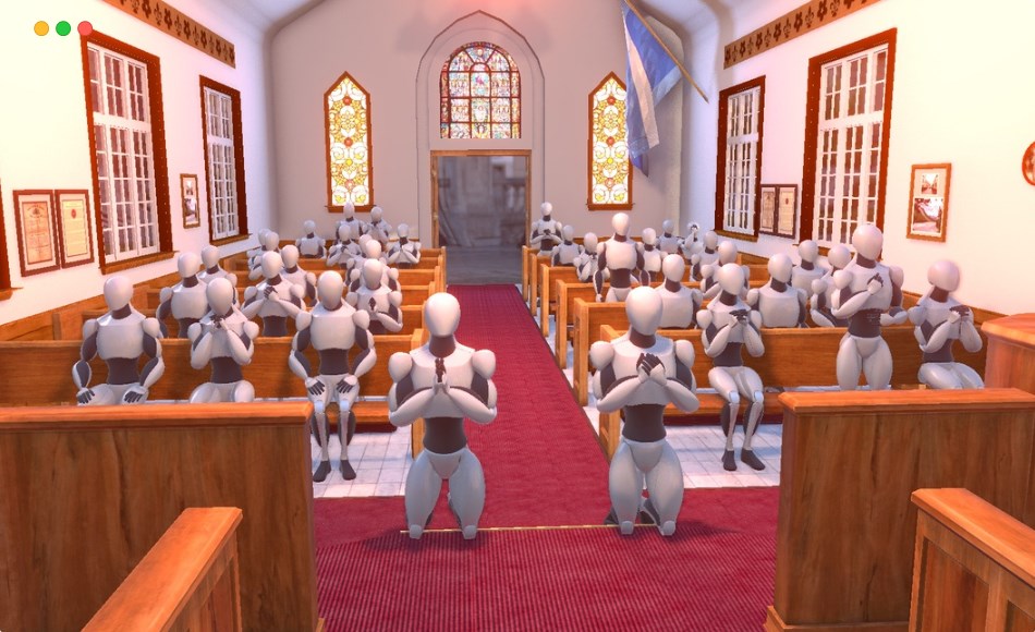 【UE5】教会角色动画 Church People