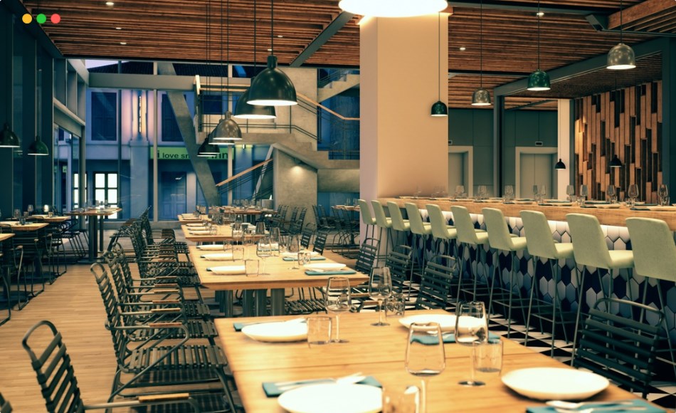 【UE5】餐厅场景 SCL Restaurant 002