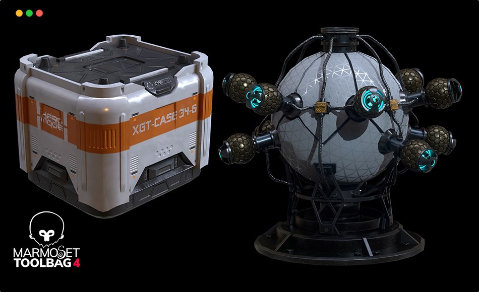 【UE5】未来主义道具资产 FuturisticPropSetVol-2