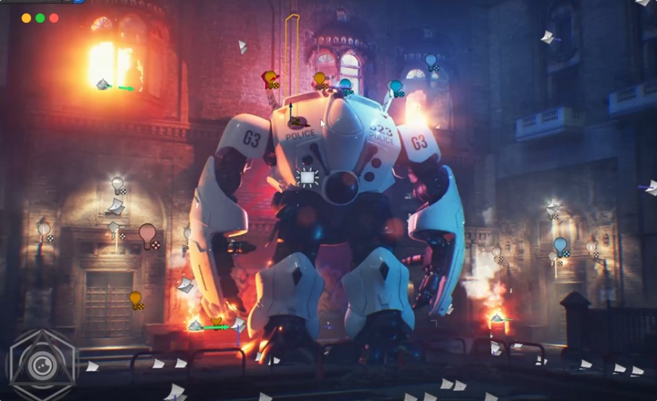 【中文字幕】受损的机甲机器人 Painting Damage with Mech Robots In Substance Painter