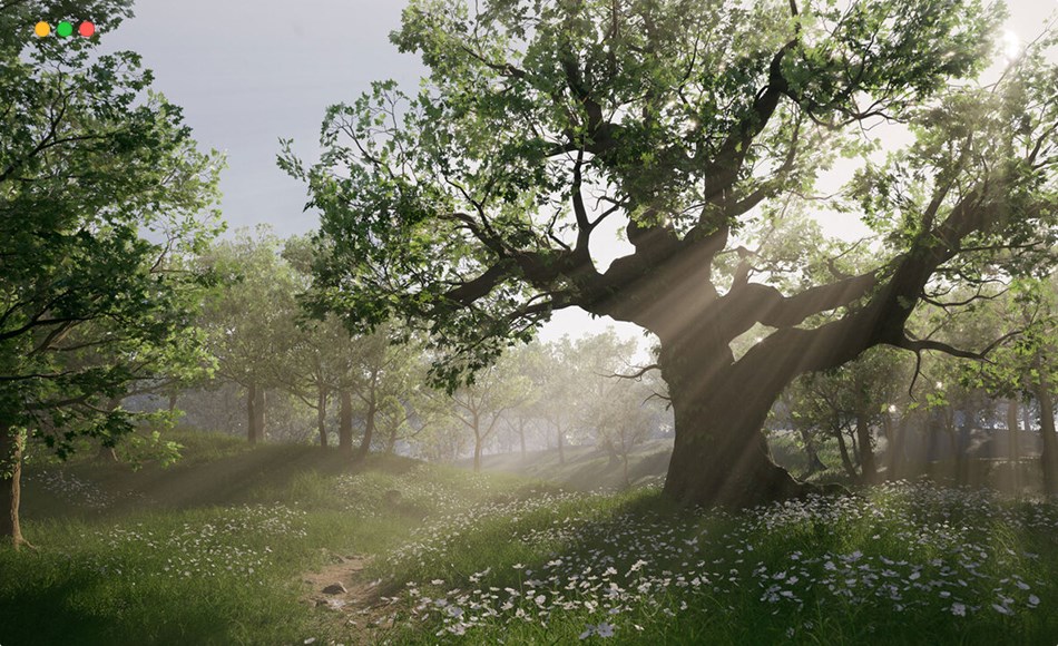 【中文字幕】创建写实游戏植物 Creating Foliage for Videogames