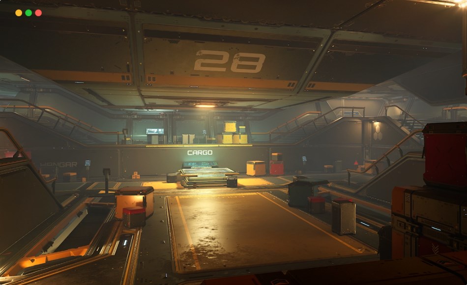 【UE5】科幻室内环境 RIGEL – Sci-Fi Interior Environment