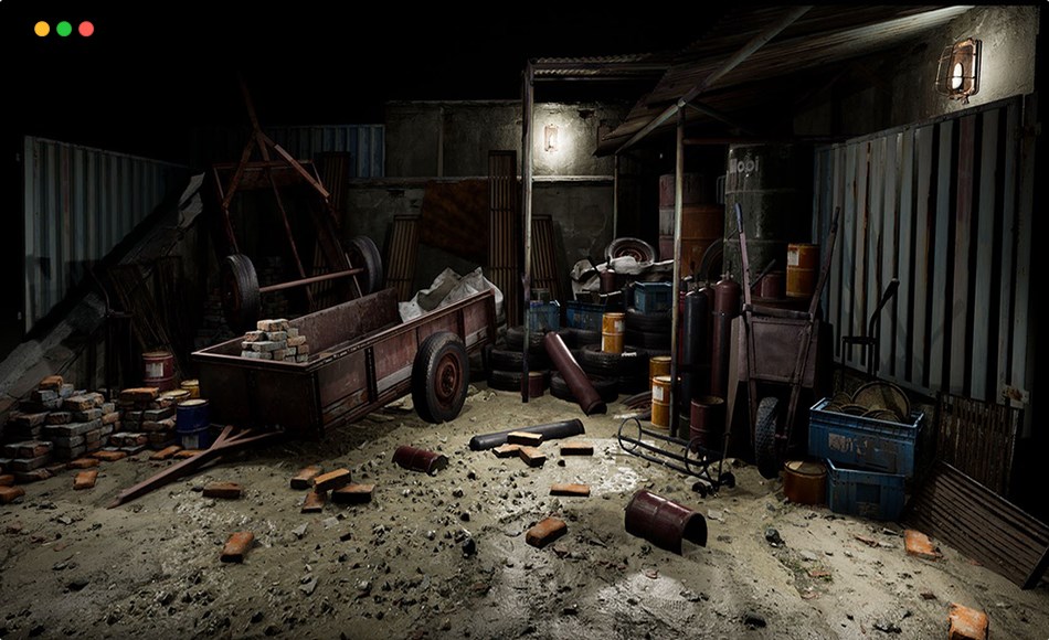 【UE5】城市建筑道具 [SCANS] Urban Props Vol. 2