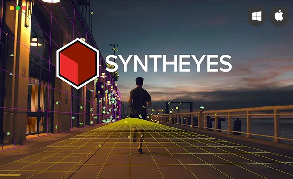 镜头跟踪摄像机反求软件 Boris FX SynthEyes Pro