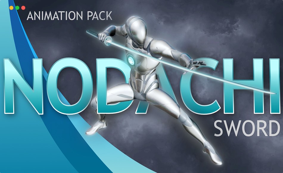 【UE5】太刀格斗动画 Nodachi Sword Animation Pack