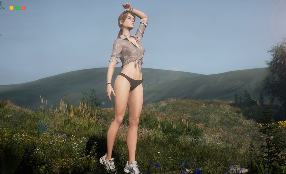 【UE5】女性游戏角色 Marta