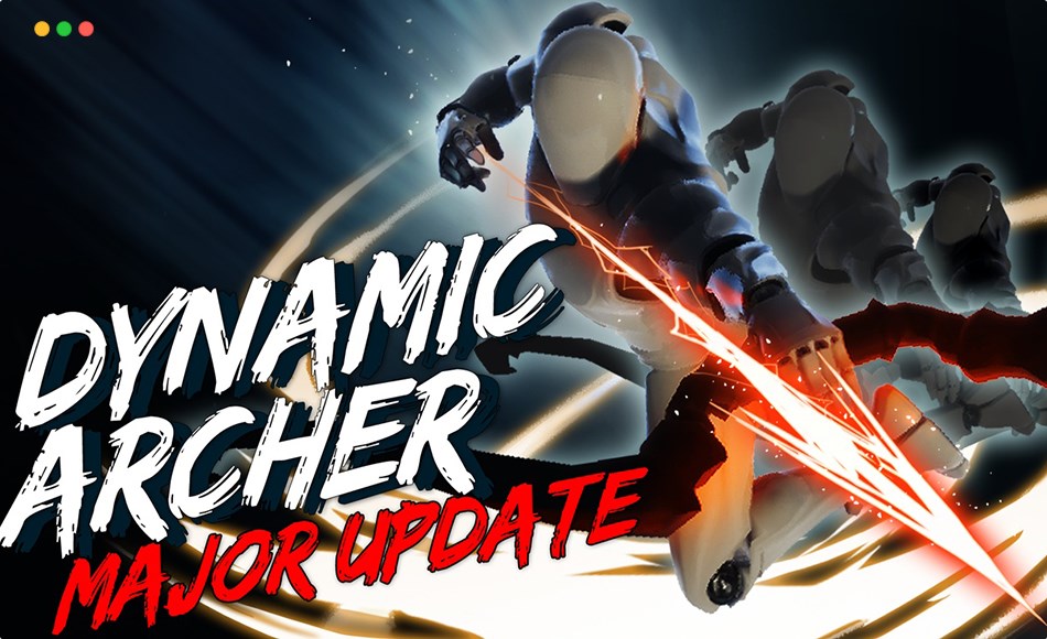 【UE5】弓箭手动画姿势 Dynamic Archer Set