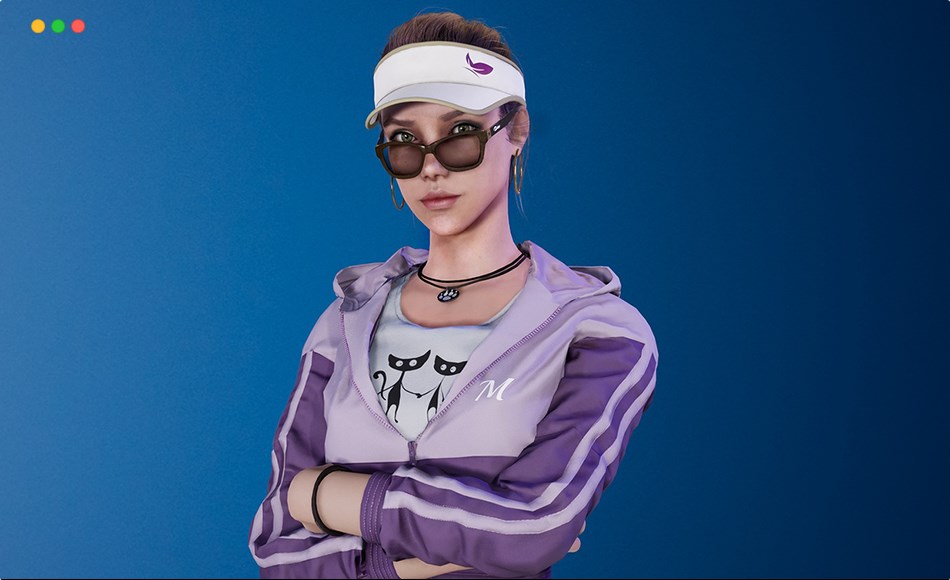 【UE5】女性游戏角色 Wendy