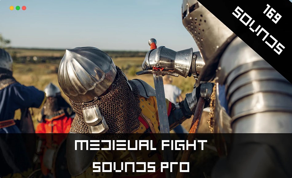 【UE4/5】中世纪战争刀剑音效 Medieval Fight Sounds Pro – Sword Sounds – Remastered