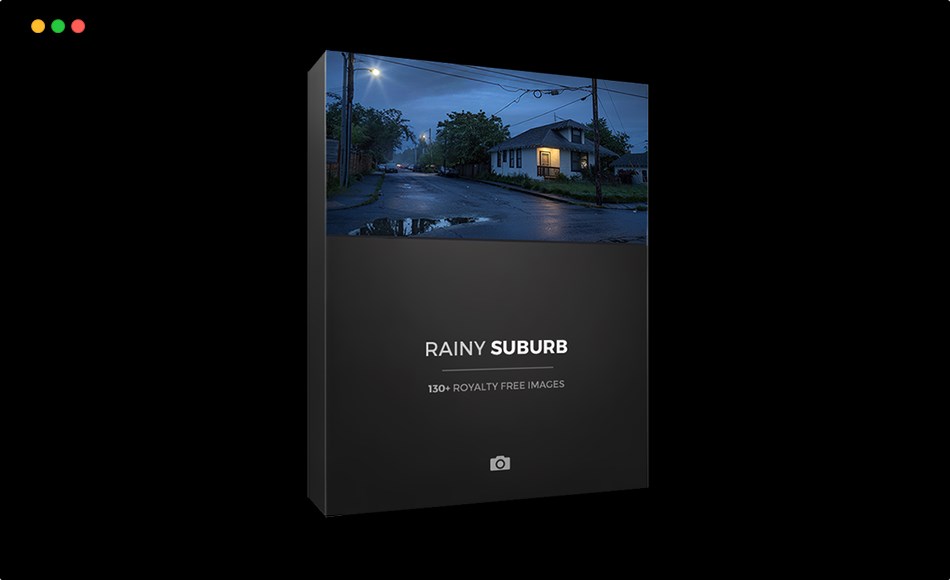 阴雨郊区 Rainy Suburb