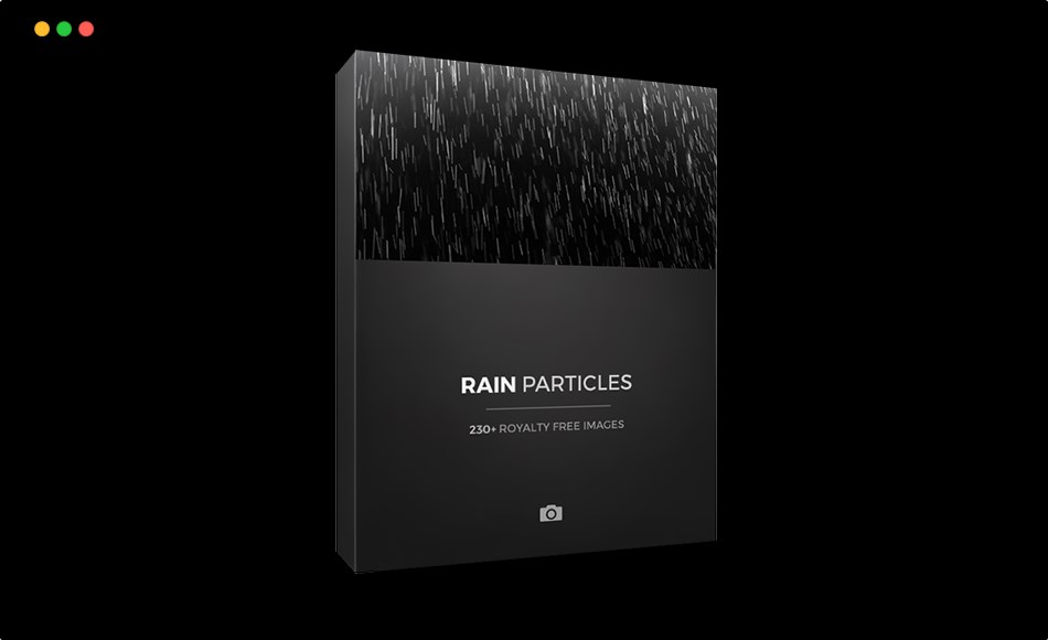 雨滴粒子蒙版 Rain Particles