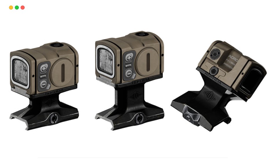 模型资产 – 瞄准器游戏模型 AIMPOINT ACRO P2 RED DOT SIGHT