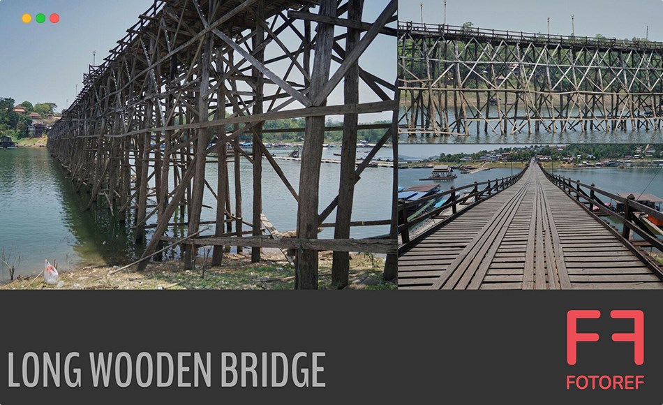 156 张长木桥参考照片 156 photos of Long Wooden Bridge