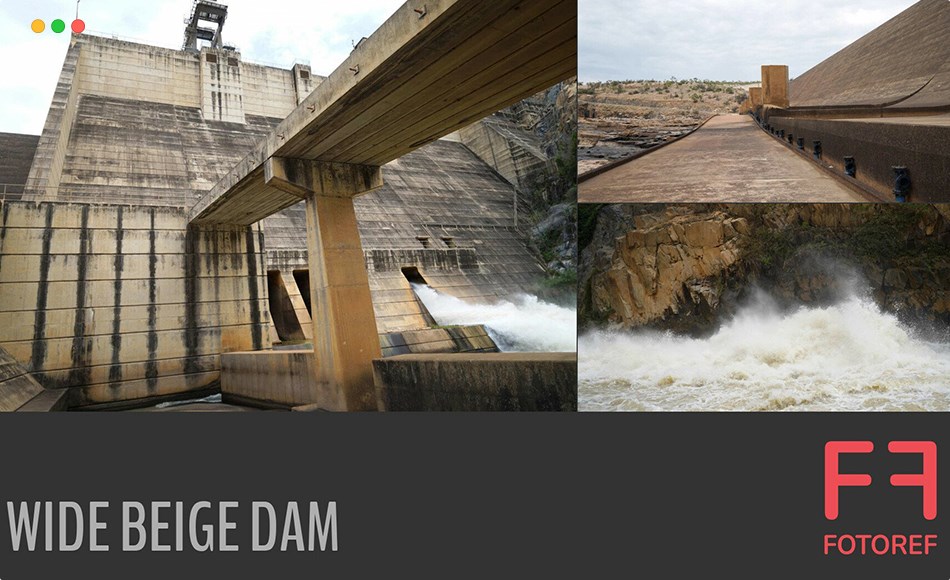 202 张大坝参考照片 202 photos of Wide Beige Dam