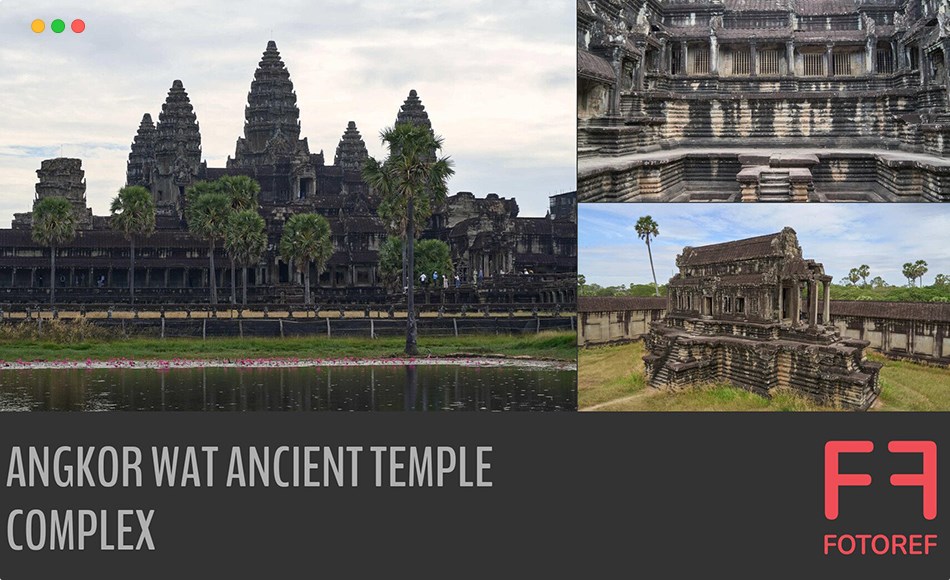 515 张吴哥窟古庙群参考照片 515 photos of Angkor Wat Ancient Temple Complex