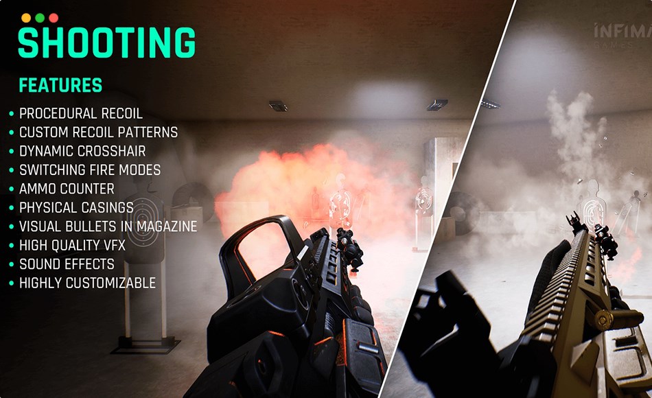 【UE5】写实突击步枪模板 Realistic Assault Rifle Template