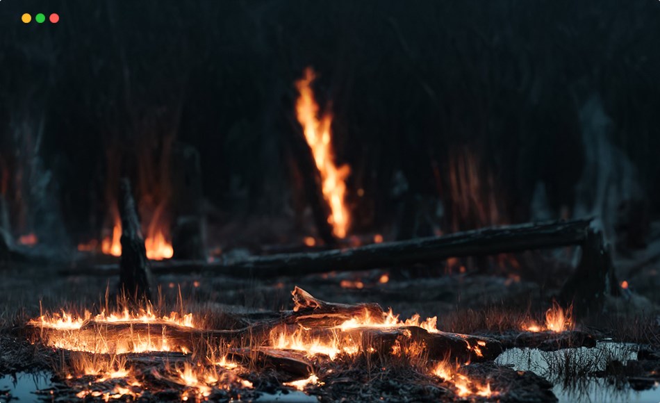 Blender插件 – 真实火焰资产库 Real Fire – Vdb Assets Library v1.1