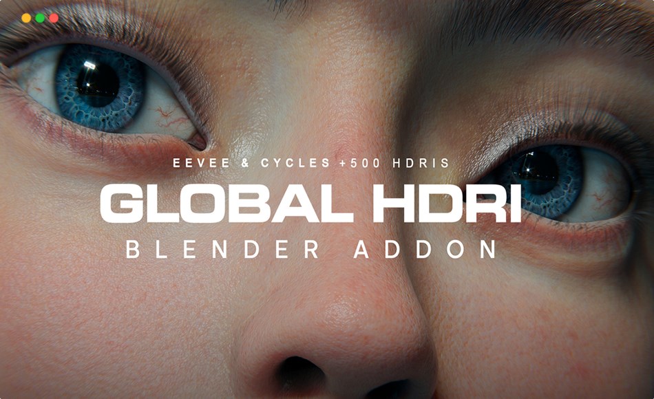 Blender插件 – Global Hdri – 500+ Hdris – Masters The Light