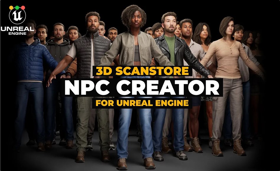 【UE5】游戏绑定角色 UE5 Rigged NPC Creator 【UE5】游戏绑定角色 UE5 Rigged NPC Creator
