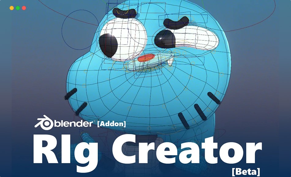 Blender插件 – 角色绑定插件 Rig Creator