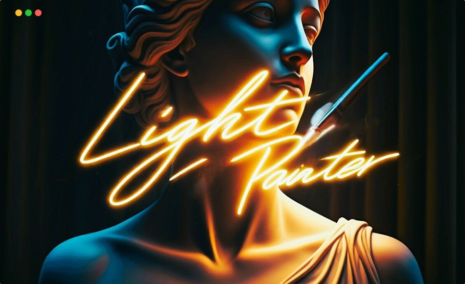 Blender插件 – 灯光绘制插件 Light Painter