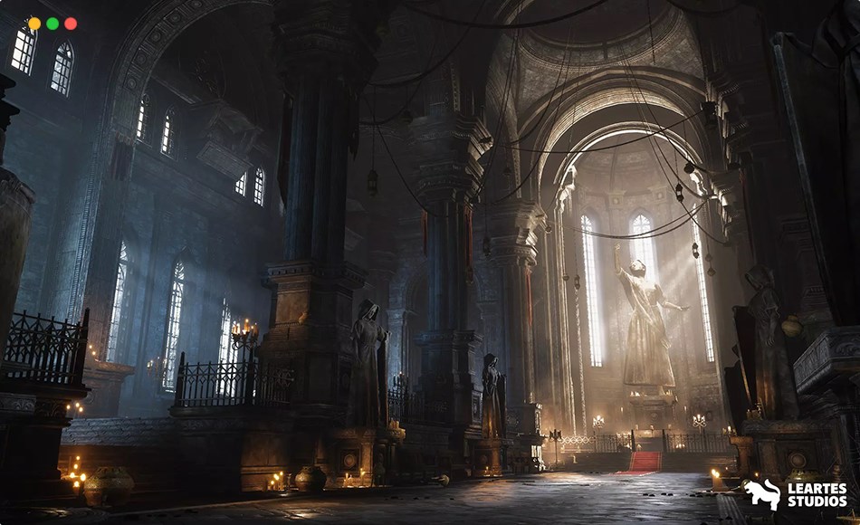 Unity场景 – 大教堂环境 Ancient Cathedral Environment