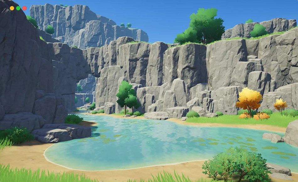 Unity场景 – 风格化自然场景 Village and Nature – Blazing Highlands