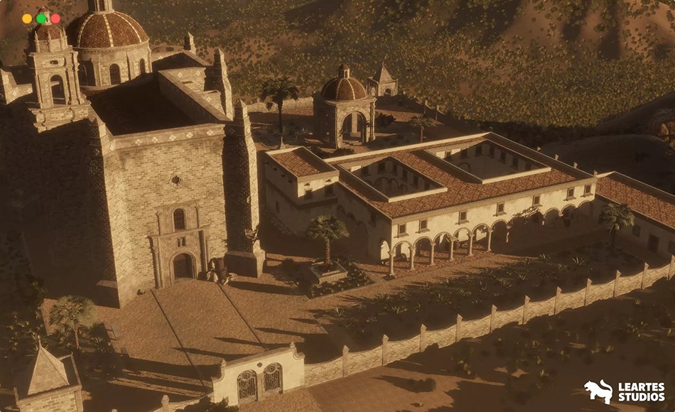 Unity场景 – 修道院教堂环境 Colonial Convent Church Environment