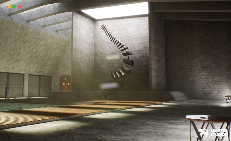 【UE5】现代美术馆环境 Modern Art Museum Environment ( Showroom Museum Art Exhibition Showroom )