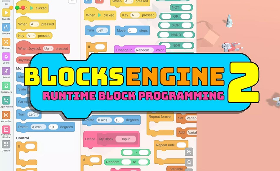 Unity插件 – 游戏块引擎 Blocks Engine 2