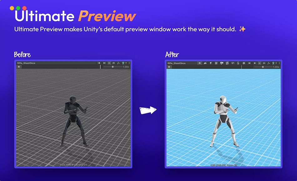 Unity插件 – 播放预览窗口 Ultimate Preview Window – Pro Edition
