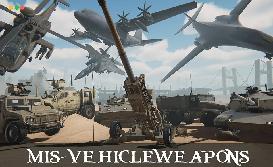 【更新】Unity插件 – 车载武器系统 MIS-VehicleWeapons