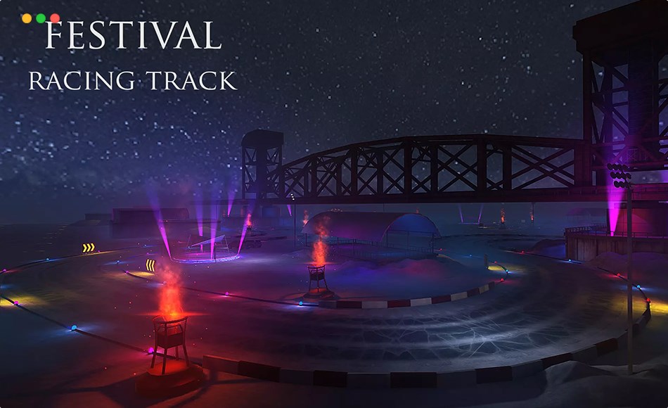 Unity资产 – 汽车赛道 Festival – Racing Track