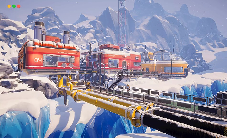 Unity场景 – 模块化北极基地环境 Arctic Base Modular Environment