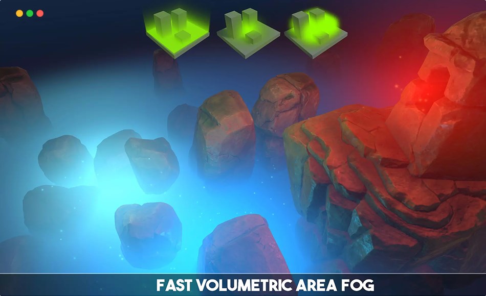Unity插件 – 体积雾插件 Fast Volumetric Area Fog | Height, Spherical, Box, Mesh