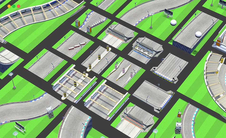 Unity资产 – 模块化赛道 Modular Tracks – Racing Tracks
