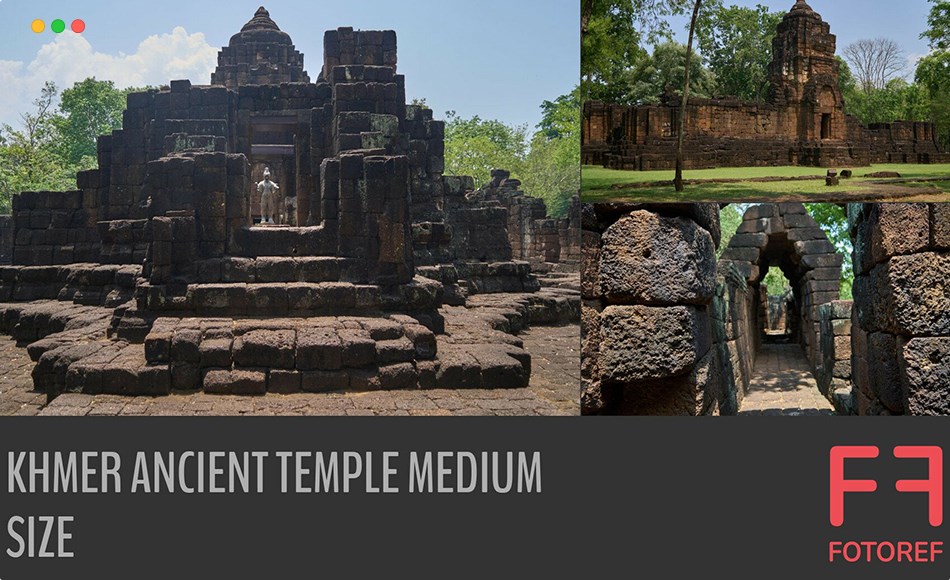 341 张高棉古庙参考照片 341 photos of Khmer Ancient Temple Medium Size