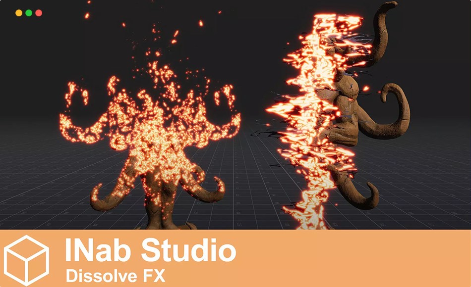 Unity特效 – 溶解特效 Dissolve FX Lite